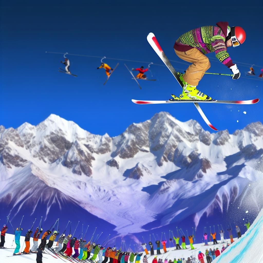 The rise of freestyle skiing.